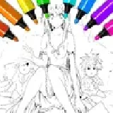 Anime Vampire Girl Coloring Pages