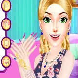 Beautiful Starry Sky Nail 2