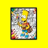 BTS Simpsons Coloring Book