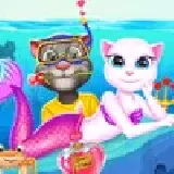 Cat Girl Valentine Story Deep Water