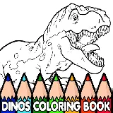 Dinos Coloring Book