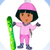 Dora Ski Dress up