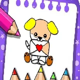 Easy Coloring Valentine