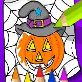 Halloween Coloring Book Game
