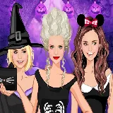 Halloween dress up game
