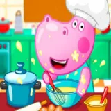Hippo Cooking School: Game for Girls