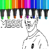 Messi Coloring Pages