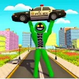 Stickman Incredible Monster Hero City Fight